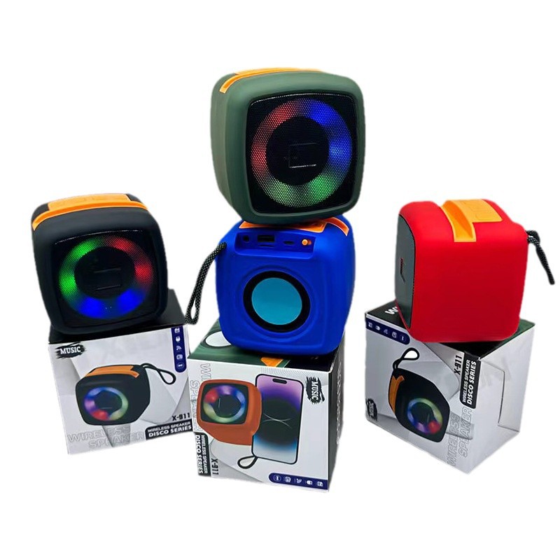🎵 X-911 পোর্টেবল RGB ব্লুটুথ স্পিকার 🎵